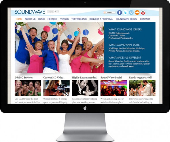 Soundwave Key West Web Design