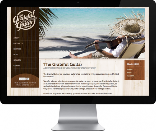 The-Grateful-Guitar-Web-Design